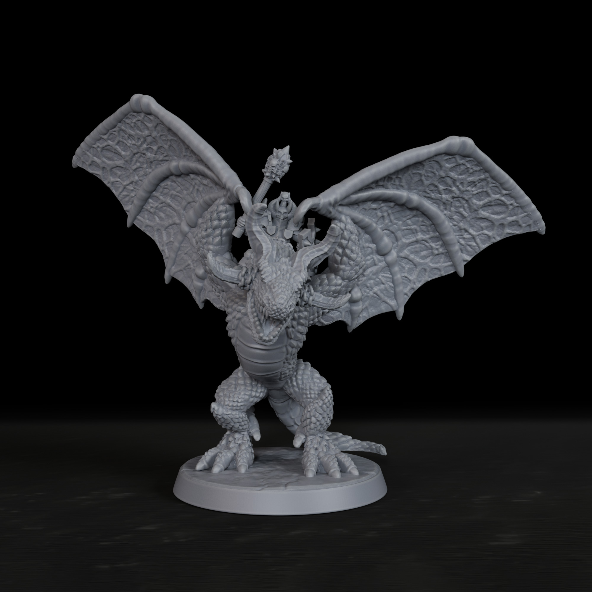 Miniature Terrain Set - Набор миниатюр RPG Knight on Wyvern