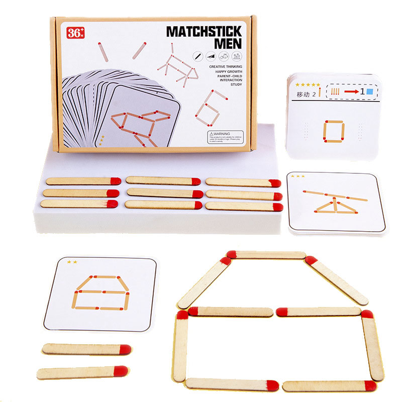 Монтессори спички головоломки  – обзор и цена Board Game Fun