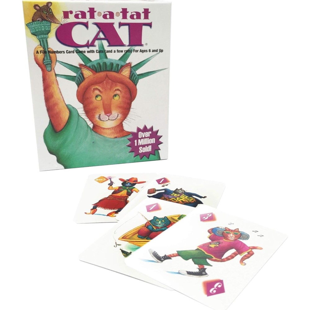 Настольная игра Rat A Tat Cat  – обзор и цена Board Game Fun