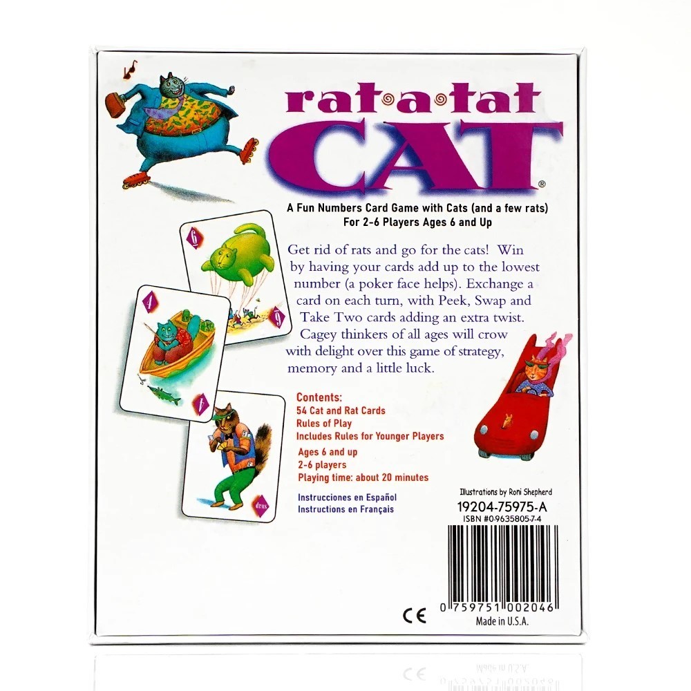 Настольная игра Rat A Tat Cat  – обзор и цена Board Game Fun