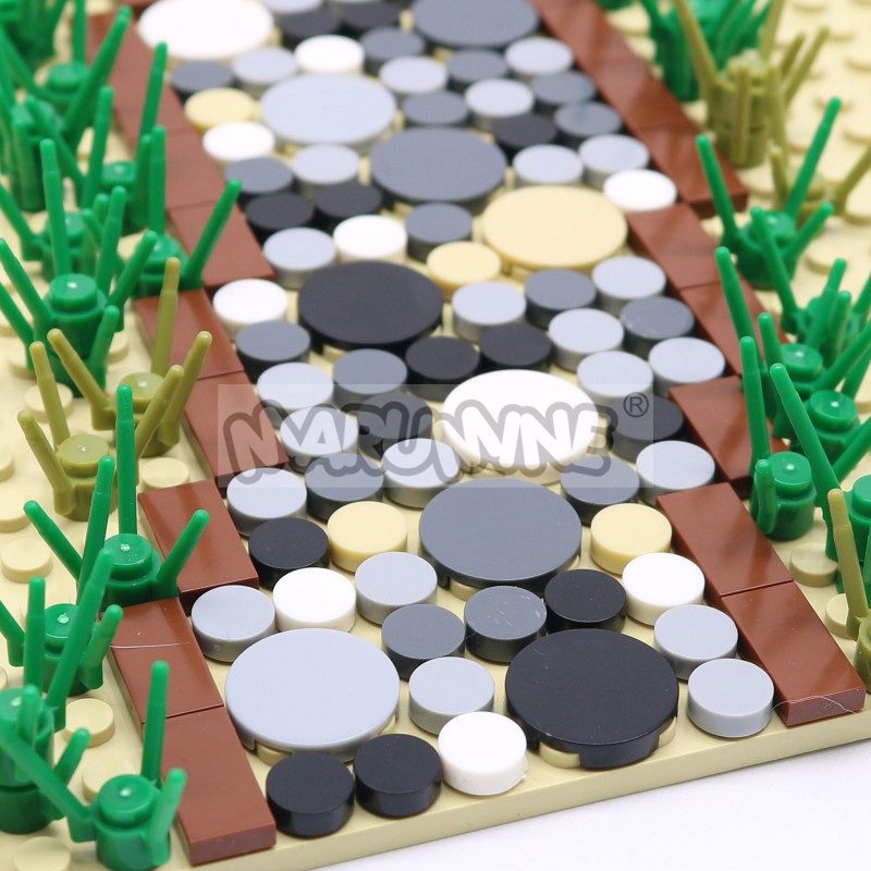 350 шт. круглые плитковые блок – обзор и цена Lego Set City