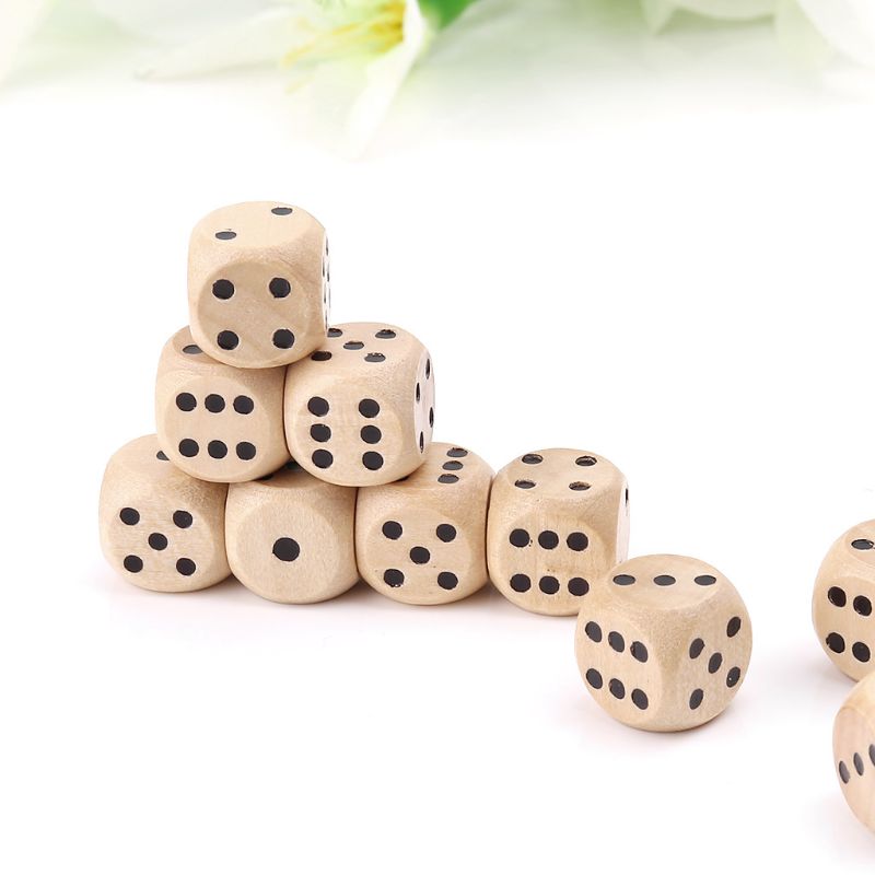 10 шт. деревянные кубики, 6-ст – обзор и цена Board Game Loop