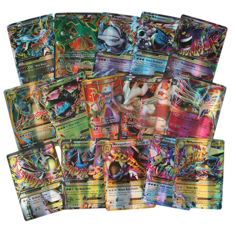 60/100 шт. английских карточек – обзор и цена Board Game Pokemon